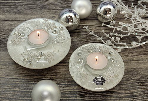 1 x Dream Ufo Mini Winterdance Ø 11 cm, Weihnachten, Christmas, Winter, Tischdeko 1 x Dream Ufo Mini Winterdance Ø 11 cm, Weihnachten, Christmas, Winter, Tischdeko von GILDE