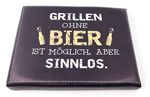 1x Sitzpolster für Getränke- und Bierkisten, Grill ohne Bier, 44x34x5cm, Kunststoff von GILDE