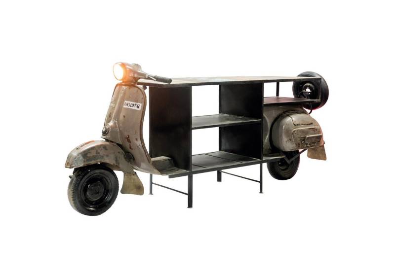 GILDE Bartisch GILDE Rollerbar - mehrfarbig - H. 113cm x B. 260cm (1 Stück) von GILDE