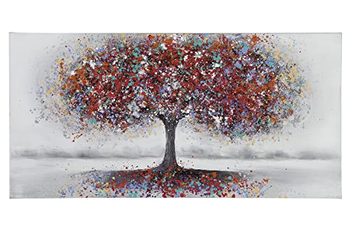 GILDE Bild Gemälde Baum Pomposa 60x120x4cm von GILDE