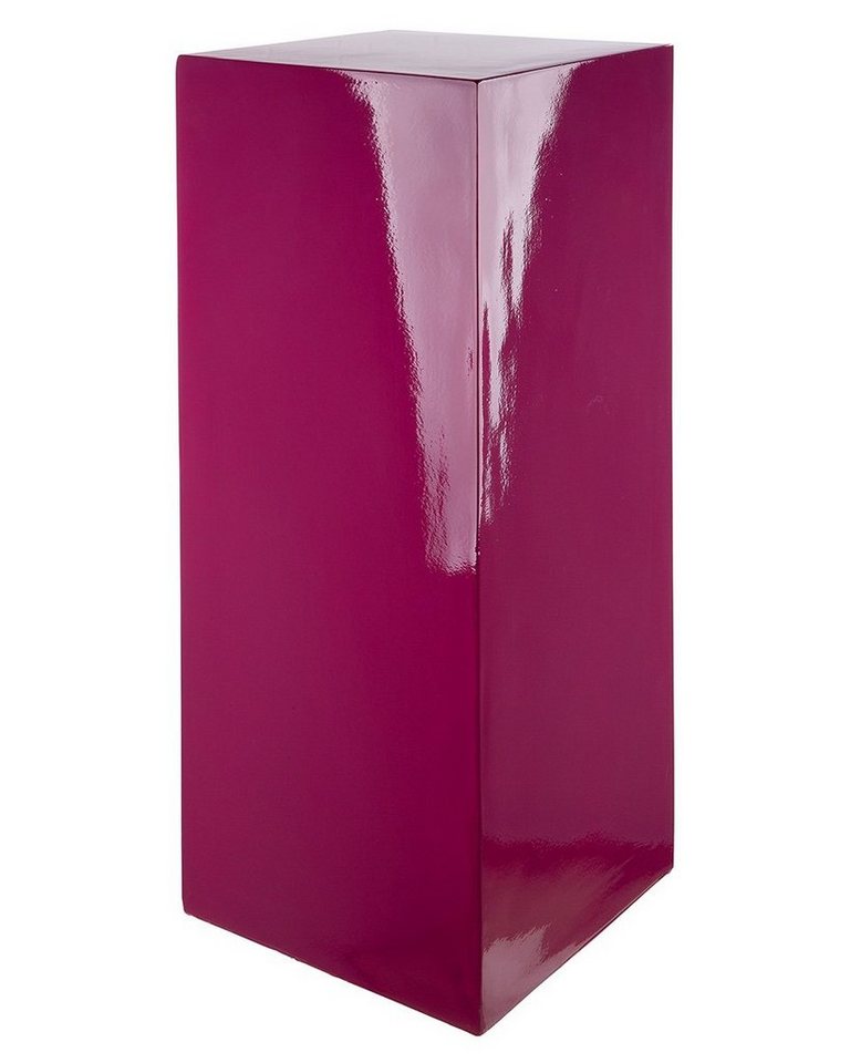 GILDE Blumentopf GILDE Säule Solid - pink - H. 100cm x B. 27cm von GILDE