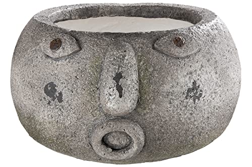 GILDE Casablanca Dekofigur Pflanzgefäß Folto - Blumentopf Figur Deko Skulptur Topf - breite 36 cm von GILDE