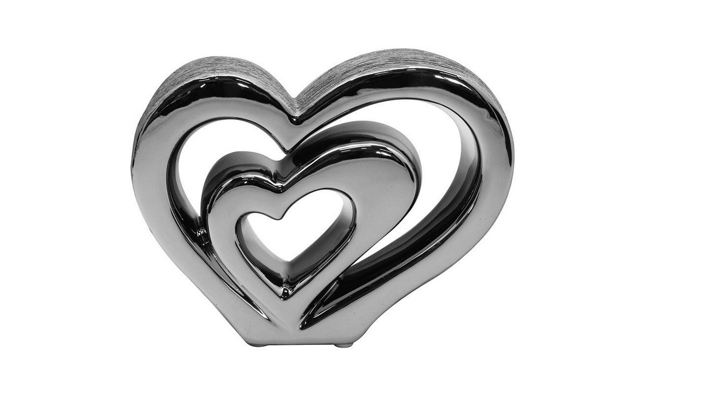 GILDE Dekofigur Dekoobjekt Herz Vulcanos, Love GILDE Dekofigur Dekoobjekt Herz Vulcanos, Love von GILDE