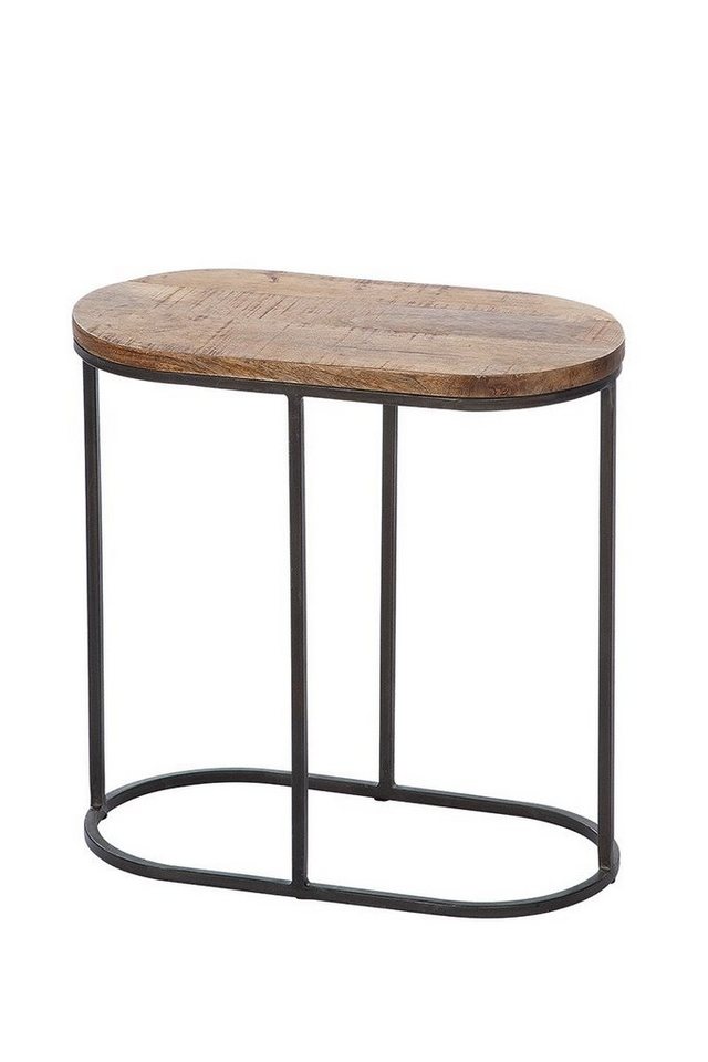 GILDE Couchtisch Holz Tisch Set ovalCamara" Serie 2" von GILDE