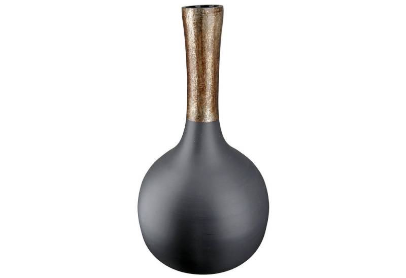 GILDE Dekovase RUSTIK Vase - kupfer, schwarz - Glas - H. 45cm - Dekovase (1 Stück), Elegante Glasvase - Blumenvase für stilvolle Tischdeko und Vasen-Deko GILDE Dekovase RUSTIK Vase - kupfer, schwarz - Glas - H. 45cm - Dekovase (1 Stück), Elegante Glasvase - Blumenvase für stilvolle Tischdeko und Vasen-Deko von GILDE