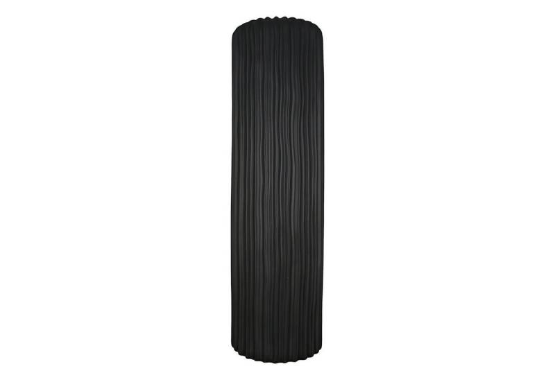 GILDE Dekovase FJORD Vase - schwarz - Keramik - H. 76cm x T. 19cm - Dekovase (1 Stück), Elegante Blumenvase - Perfekte Tischdeko - Vasen für jede Deko von GILDE