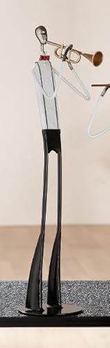 GILDE Figur Musiker Jazzband Trompete H 41cm GILDE Figur Musiker Jazzband Trompete H 41cm von GILDE