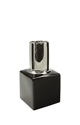 GILDE Keramik Vase Nagellack „Milano“ in schwarz von GILDE