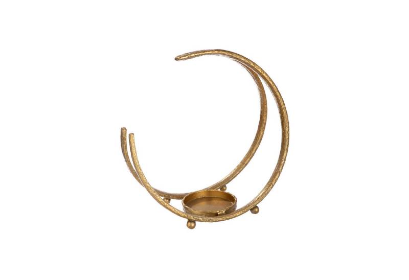 GILDE Kerzenleuchter CICERO - Kerzenleuchter in gold - H. 32,5cm x B. 34cm - Windlicht (1xKerzenleuchter, 1 Stück), Kerzenlicht - Leuchter - Kerzenständer - Weihnachtsdeko - Windlichter von GILDE