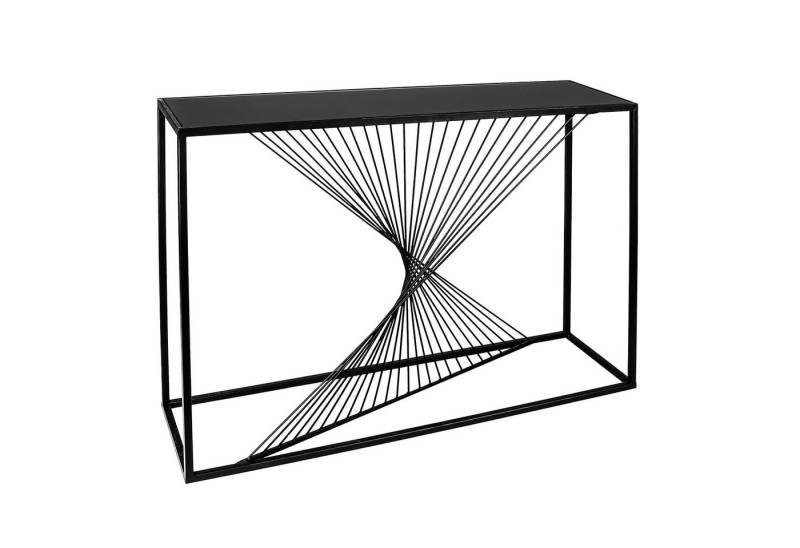 GILDE Kommode GILDE Sideboard Ray - schwarz - H. 79cm x B. 107cm von GILDE