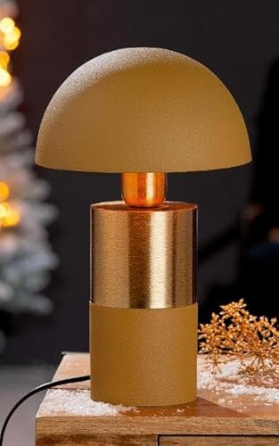GILDE Pilz Tischlampe Mushroom H ca. 33cm von GILDE