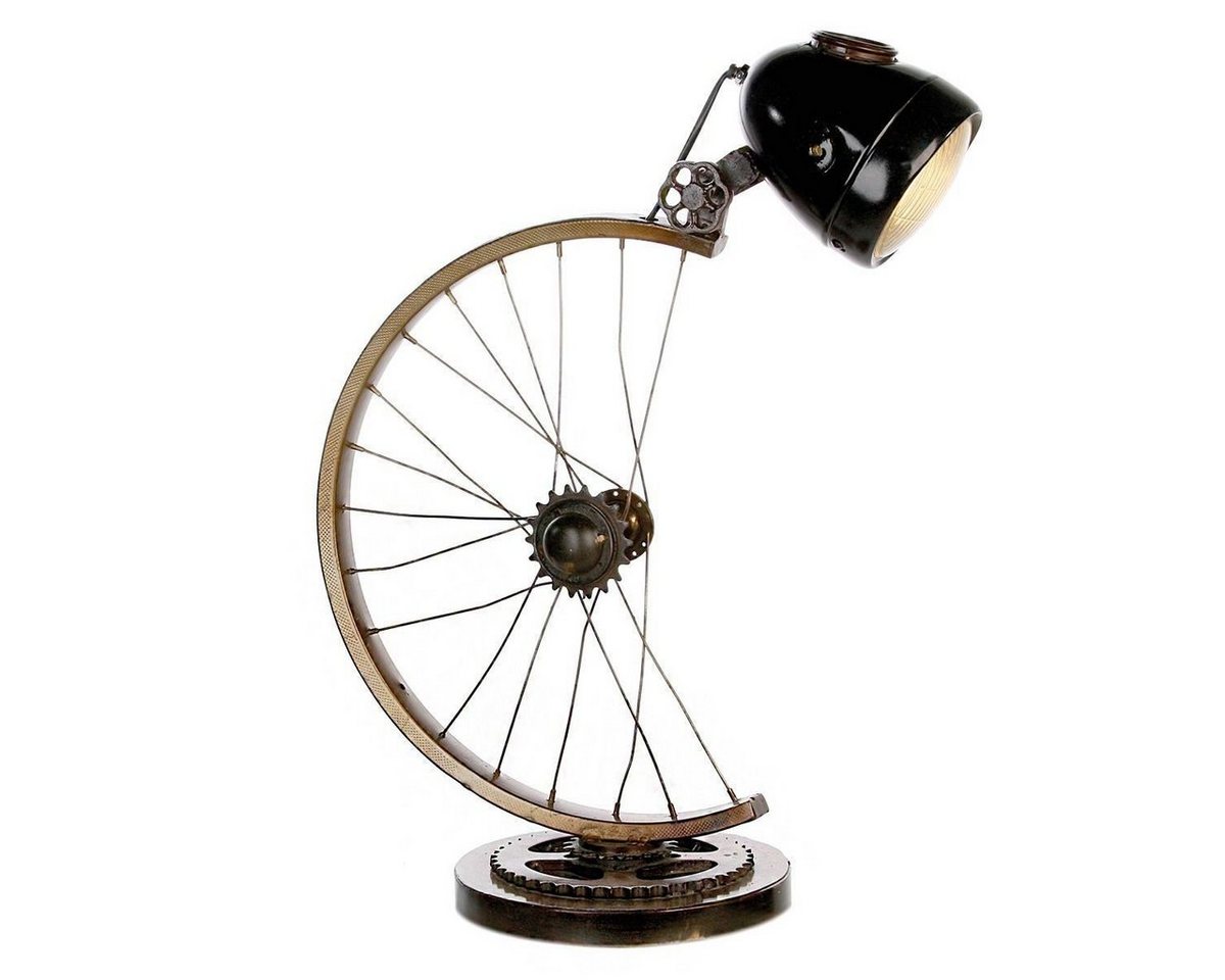 GILDE Schreibtischlampe Tischlampe "Cycle" - dekorative Metalllampe aus halbem Fahrradreifen GILDE Schreibtischlampe Tischlampe "Cycle" - dekorative Metalllampe aus halbem Fahrradreifen von GILDE
