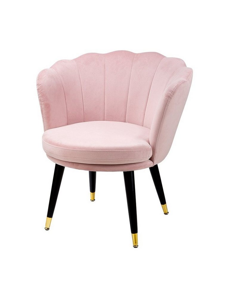 GILDE Sessel GILDE Loungesessel Soft - rosa - H. 74cm x B. 70cm von GILDE