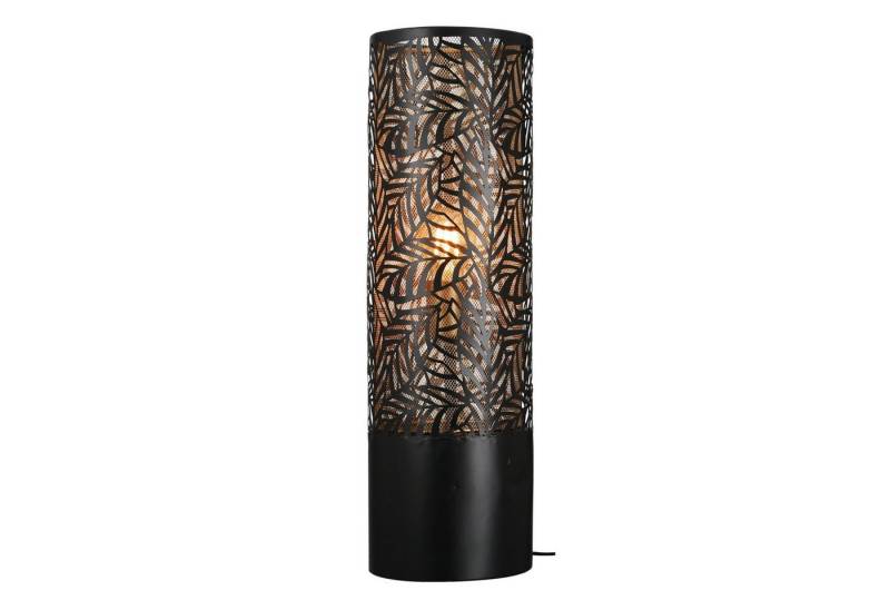 GILDE Stehlampe GILDE Bodenlampe Nature - schwarz - H. 55cm x D. 16,5cm von GILDE