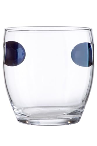 GILDE Vase Windlicht Kuno Glas klar Höhe 15 cm Durchmesser 15 cm Dekoration Tischdeko Geschenk Wohnaccessoire von GILDE