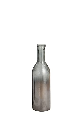 Gilde Flaschenvase Douro grau Europäische Herstellung H: 50 cm Ø 14 cm 39225 von GILDE