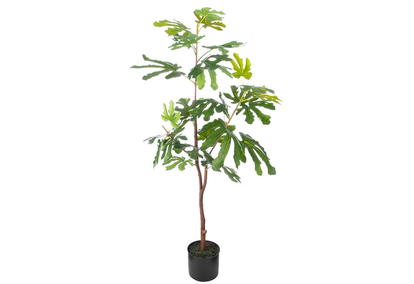 Kunstpflanze GILDE Kunstpflanze Feigenbaum - grün - H. 114cm x D. 55cm, GILDE von GILDE