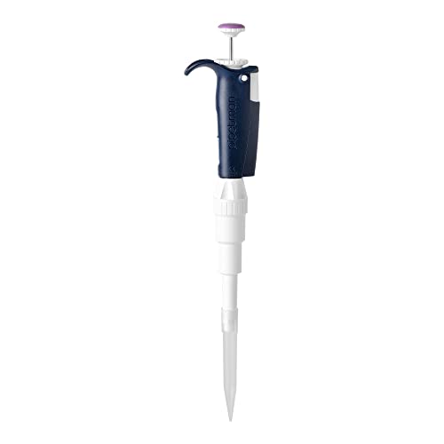 Gilson CF-0640 Pipetman P5000L Einkanalpipette mit Plastikabwerfer, 5000µl, Lila/Blau von GILSON