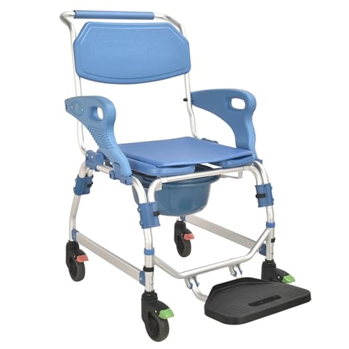 GIMA - Bequemer intelligenter Rollstuhl aus Aluminiumlegierung mit eloxierter Oberfläche, 43198 von GIMA