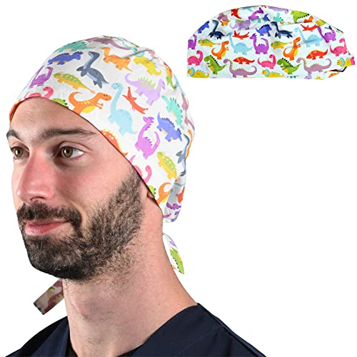 GIMA HAUBE VERSCHIEDENE MUSTER OP-Hauben aus 100% hochwertiger reiner Popeline 40 Baumwolle, saugfähig, hoch atmungsaktiv, latexfrei von GIMA