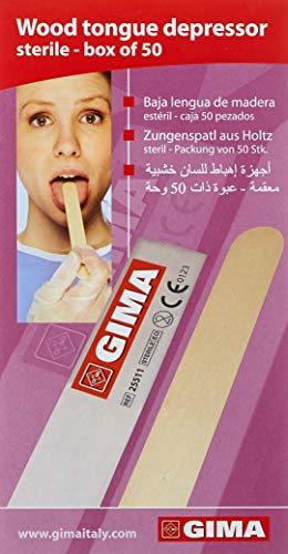 GIMA Wood Tongue Depressor - Sterile von GIMA