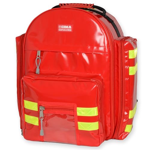 GiMa 27172 logic-2 Rucksack aus PVC, Rot von GIMA
