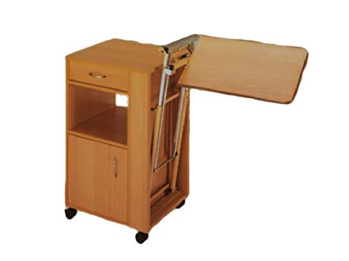 GiMa 27676 Holz Nachttisch höhenverstellbar GiMa 27676 Holz Nachttisch höhenverstellbar von GIMA