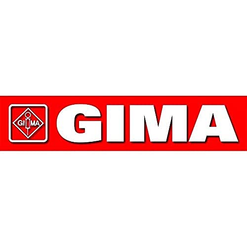 GiMa 57757 Guedel Atemwegen, Erwachsene/mittel, 4, 100 mm Größe, Rot (50 Stück) von GIMA