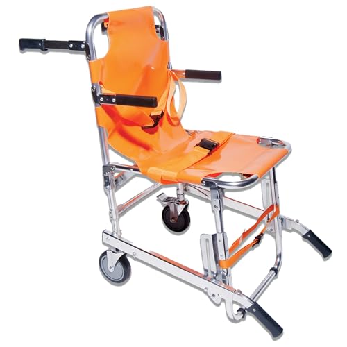 PVS - Tragbahre mit 2 Rädern, ideal für den Transport von Patienten an unwegsamen Orten, 34060 von GIMA