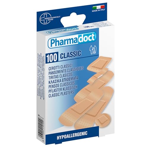 Pharmadoct 110109 Pflaster Klassisch mit 6 verschiedenen Größen von PHARMADOCT