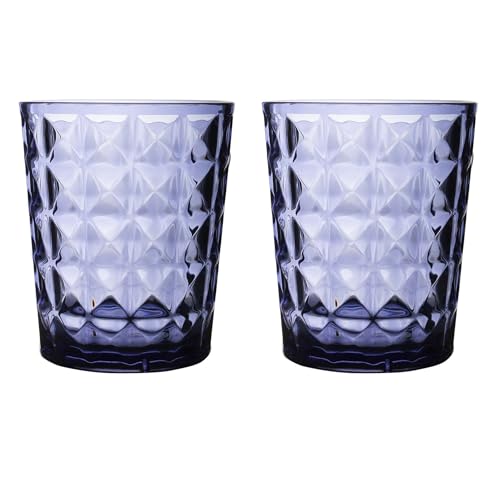 GX LIN Vaso de agua rayado tr+bl 2uds GX LIN Vaso de agua rayado tr+bl 2uds von Gimex