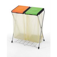 Pattumiera raccolta rifiuti differenziata secchio immondizia Gimi 72x40x82H Pattumiera raccolta rifiuti differenziata secchio immondizia Gimi 72x40x82H von GIMI