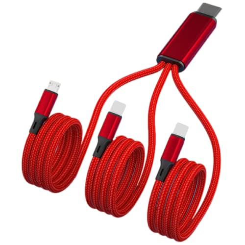 GIMIRO 3 in 1 Ladekabel [120cm lang] USB C auf USB C Schnellladung Datenübertragungskabel Typ C auf Typ C Kabe for Samsung S23,S21,S20, Huawei Mate 60/50/40/30, Xiaomi, Redmi, Gooogle von GIMIRO