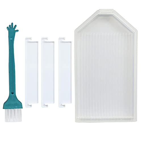 Diam ond Painting Aufbewahrungsbox Diamond Tray Organizer Holder Diy 5d Diamant Malerei Zubehör Schalen Und Wachsbehälter, Ergänzung Für Diamond Pain ting Mit Je Perlen-Sortierfach 3 X Divider von Tokiso