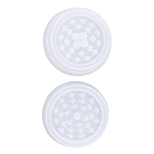GIMOCOOL 2 PCS Gewürze Kräutermühle Silikonform,Kräutermühle Gießform,Pollen Grinder Crusher Epoxidharz Formen,Wiederverwendbare waschbare Harz Gießform für DIY Handwerk GIMOCOOL 2 PCS Gewürze Kräutermühle Silikonform,Kräutermühle Gießform,Pollen Grinder Crusher Epoxidharz Formen,Wiederverwendbare waschbare Harz Gießform für DIY Handwerk von GIMOCOOL