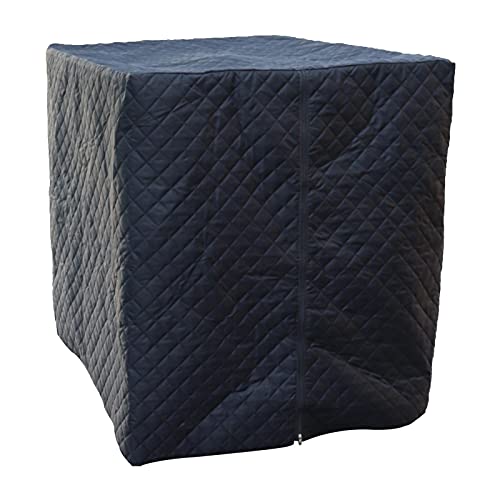 IBC Wassertankabdeckung 1000L Behälterabdeckung, Verdickung Plus Baumwolle Wärmedämmung Regenschutz Sonnenschutz Regenwassertank IBC Container Abdeckung IBC Tonnenfass Zubehör (116 x 100 x 120 cm) von GIMOCOOL