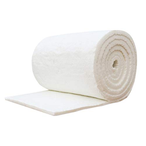 Silikat-Keramikfaser-Decken-Isolierung, Keramikfasermatte Hochtemperatur Isolierung Feuerfestes Material Baumwolldecke Isolationsbaumwolle Aluminiumsilikat Nadel Feuerbeständig Ware 1000mm x 610mm von GIMOCOOL