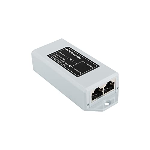 GINTOOYUN 1 bis 2 POE Extender 100 Meter Übertragung 1 in 2 Out Standard POE-Repeater für Netzwerküberwachungskameras, POE-Switches usw GINTOOYUN 1 bis 2 POE Extender 100 Meter Übertragung 1 in 2 Out Standard POE-Repeater für Netzwerküberwachungskameras, POE-Switches usw von GINTOOYUN
