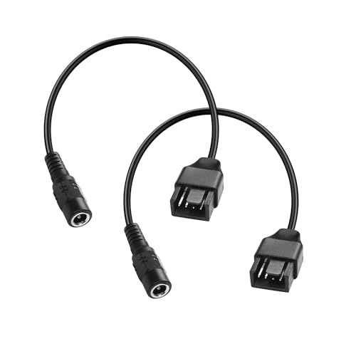 GINTOOYUN 2-Pcs DC5521 zu 4-Pin Fan Verlängerungskabel DC5.5mm x 2.1mm Buchse zu 4-Pin Stecker PWM Gehäuse Lüfterkabel für Computer Lüfter,PWM Chassis Lüfter,Computer CPU Lüfter etc(9.4 Zoll)(Stil 2) GINTOOYUN 2-Pcs DC5521 zu 4-Pin Fan Verlängerungskabel DC5.5mm x 2.1mm Buchse zu 4-Pin Stecker PWM Gehäuse Lüfterkabel für Computer Lüfter,PWM Chassis Lüfter,Computer CPU Lüfter etc(9.4 Zoll)(Stil 2) von GINTOOYUN