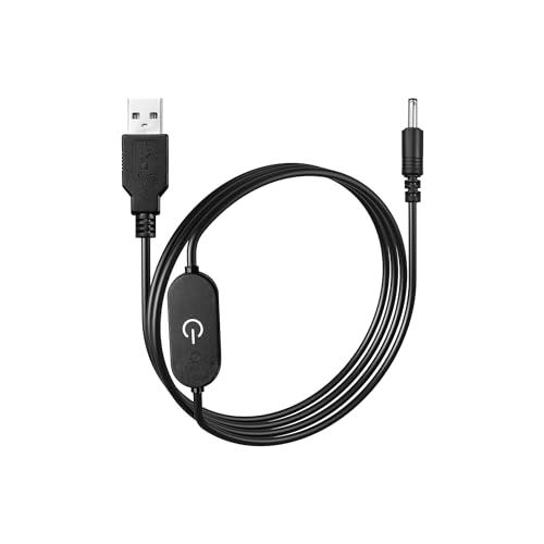 GINTOOYUN LED Streifen Touch Dimmer 12V 3A USB Stecker zu 3.5x1.35mm DC Stecker Stecker Stecker Einfarbige Dimmschalter Controller Controller für LED Streifen Licht(3.28ft)(DC35135) von GINTOOYUN