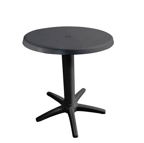 GIO'STYLE Gartentisch Neptuno | anthrazit | Ø 60 cm | Polypropylen | Made in Italy GIO'STYLE Gartentisch Neptuno | anthrazit | Ø 60 cm | Polypropylen | Made in Italy von GIO'STYLE