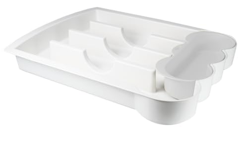 GIO'STYLE GioStyle Besteckkasten ForMe | Weiß | 5 Fächer | Made in Italy GIO'STYLE GioStyle Besteckkasten ForMe | Weiß | 5 Fächer | Made in Italy von GIO'STYLE