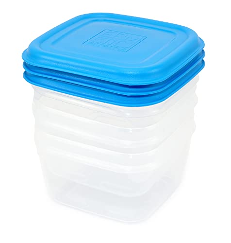 GIO'STYLE Set mit 3 luftdichten Lebensmittelbehältern – 1 l – Made in Italy – quadratisch – geeignet für Kühlschrank, Gefrierschrank und Mikrowelle – luftdicht GIO'STYLE Set mit 3 luftdichten Lebensmittelbehältern – 1 l – Made in Italy – quadratisch – geeignet für Kühlschrank, Gefrierschrank und Mikrowelle – luftdicht von GIO'STYLE