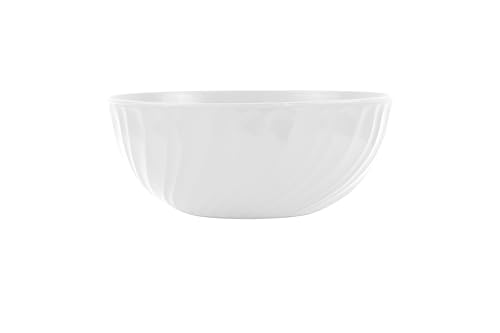 GIO'STYLE Salatschüssel Essential Shelly | Weiß | D 33 cm | Made in Italy von GIO'STYLE