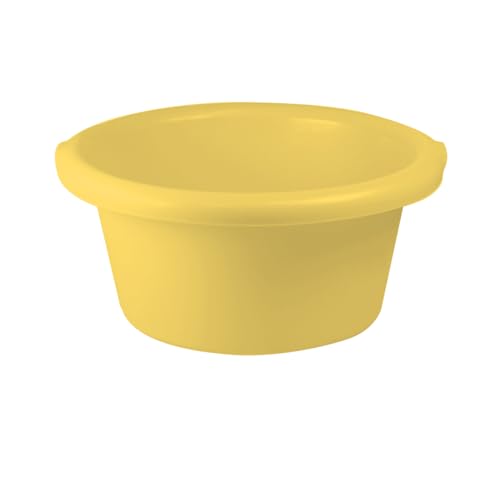 GIO'STYLE Schüssel rund Colors | ideal für die Reinigung | Gelb | 12 l | Polypropylen von GIO'STYLE