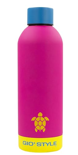 GioStyle Fluo Trinkflasche | 750 ml | Edelstahl | luftdichter Verschluss | verschiedene Farben von GIO'STYLE