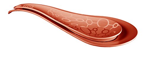 Gio' Style Forme Doppel-Kochlöffelablage, Polypropylen rot von GIO'STYLE