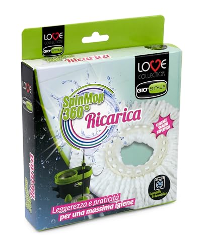 Giostyle Gio'Style Spin Mop Ersatzteil, Weiß, T.U Giostyle Gio'Style Spin Mop Ersatzteil, Weiß, T.U von GIO'STYLE