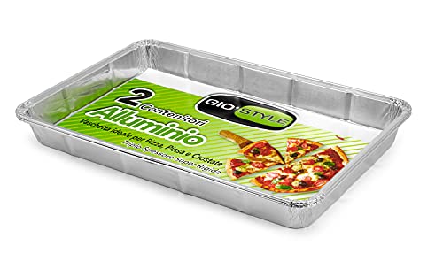 giostyle 5980021 2 x Backblech/Tortenform 120µ, Aluminium von GIO'STYLE