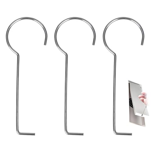 3 Stück Edelstahl Abflussschlüssel, Abfluss Schlüssel Hebehaken Sink Unblocker Tool, Haarfänger Hebehaken Für Abfluss Duschrinne, Abflussgitter Abzieher Küche Spülbecken Kanal Reinigungshak 3 Stück Edelstahl Abflussschlüssel, Abfluss Schlüssel Hebehaken Sink Unblocker Tool, Haarfänger Hebehaken Für Abfluss Duschrinne, Abflussgitter Abzieher Küche Spülbecken Kanal Reinigungshak von GIONAR